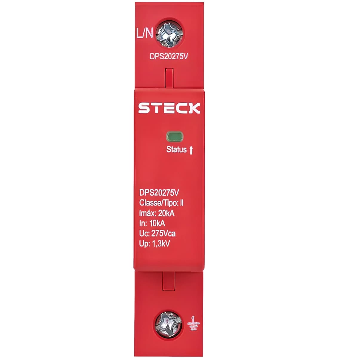 DPS Protetor de Surto Classe II 20KA 275V Base + Cartucho - Steck