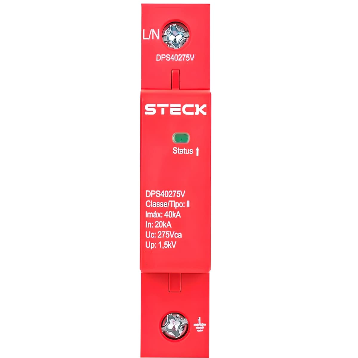 DPS Protetor de Surto Classe II 40KA 275V Base + Cartucho - Steck