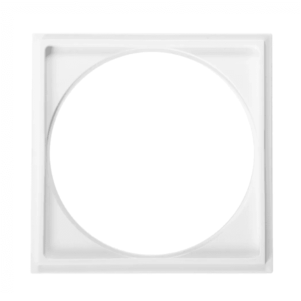 Porta-Grelha Quadrada Branca 9,4x9,4cm - Astra