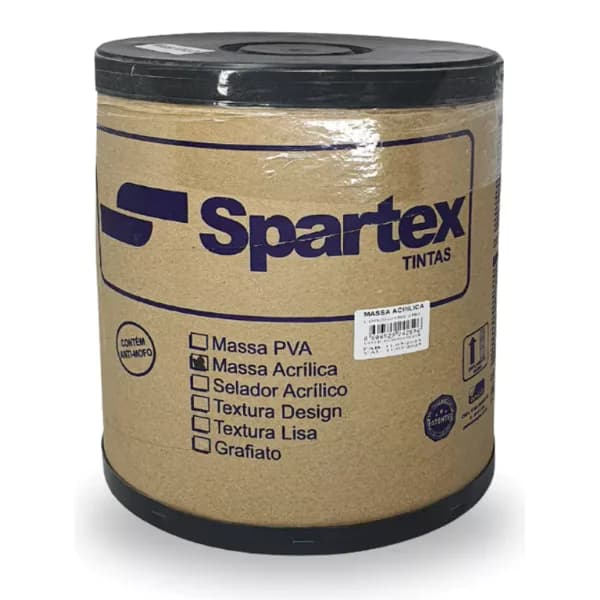 Massa Acrílica Barrica 25Kg Spartex