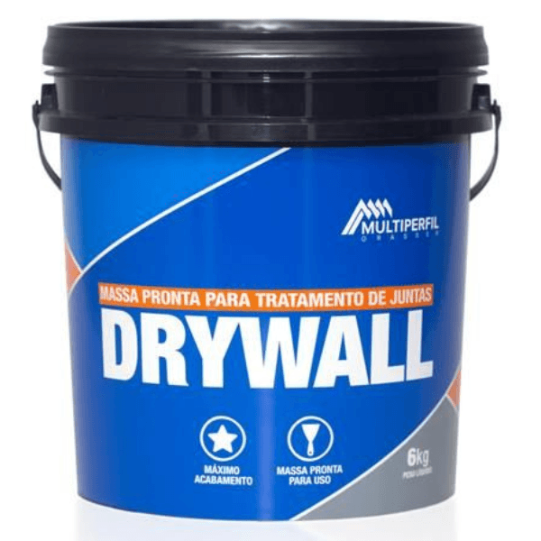 Massa Para Drywall 6kg Multiperfil QMD0A6