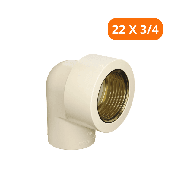 Joelho 90° Transição RF Ultraterm 22 X 3/4 – Krona