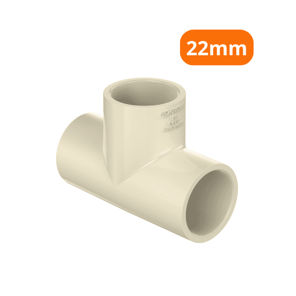 Tê Ultraterm 22mm – Krona