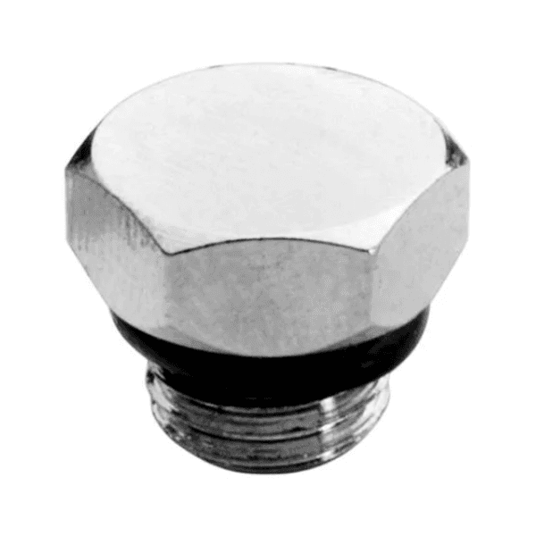 Plug P/ Fechar Furo Em Torneira Cromado M8 X 10mm Saco Plástico C/ 1 Peça – Blukit