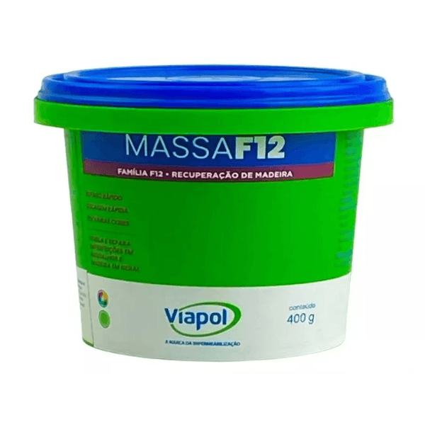 Massa de Calafetar Madeira F-12 400G Marfim – Viapol