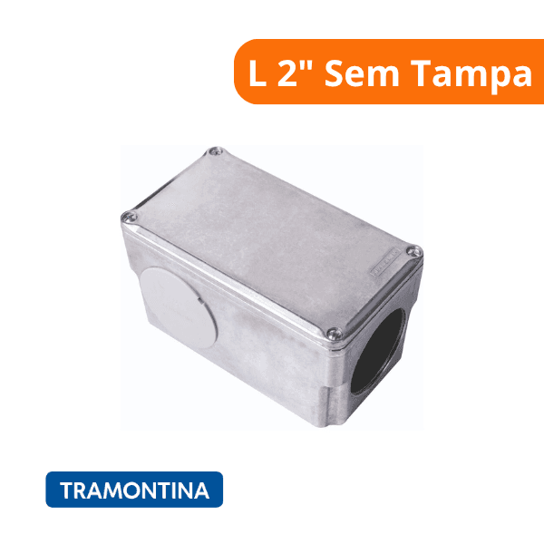 Condulete Múltiplo L 2” Com Tampa – Tramontina
