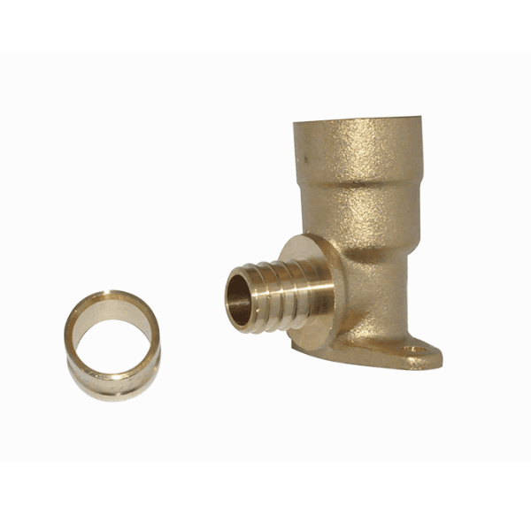 Cotovelo Base Fixa Corpo Longo PEX 16mm x 1/2″ – Astra