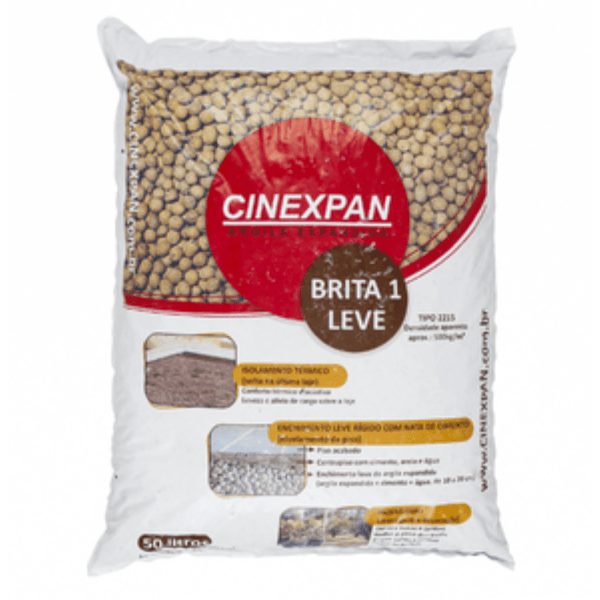 Argila Expandida 3222 Saco 50L – Cinexpan