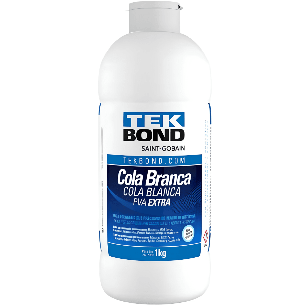 Cola Branca PVA Extra 1Kg Tekbond