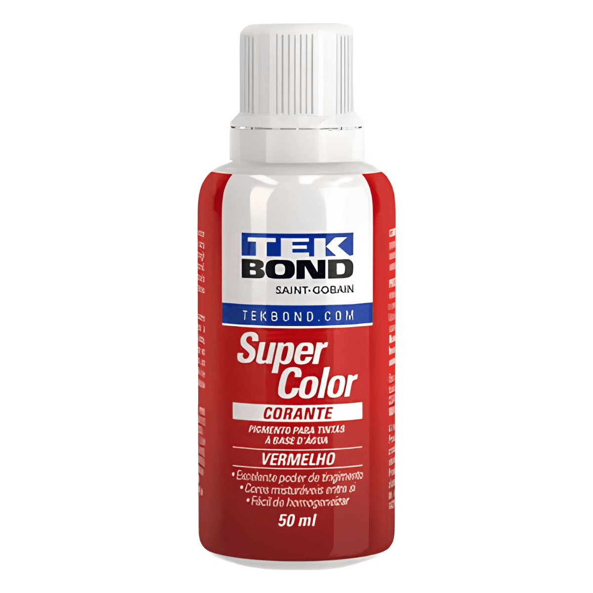 Corante Liquido Vermelho 50ml – Tekbond
