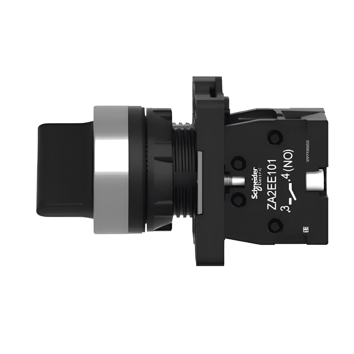 Comutadora 2 Posições C/Retorno Manopla Curta 1NA 22mm