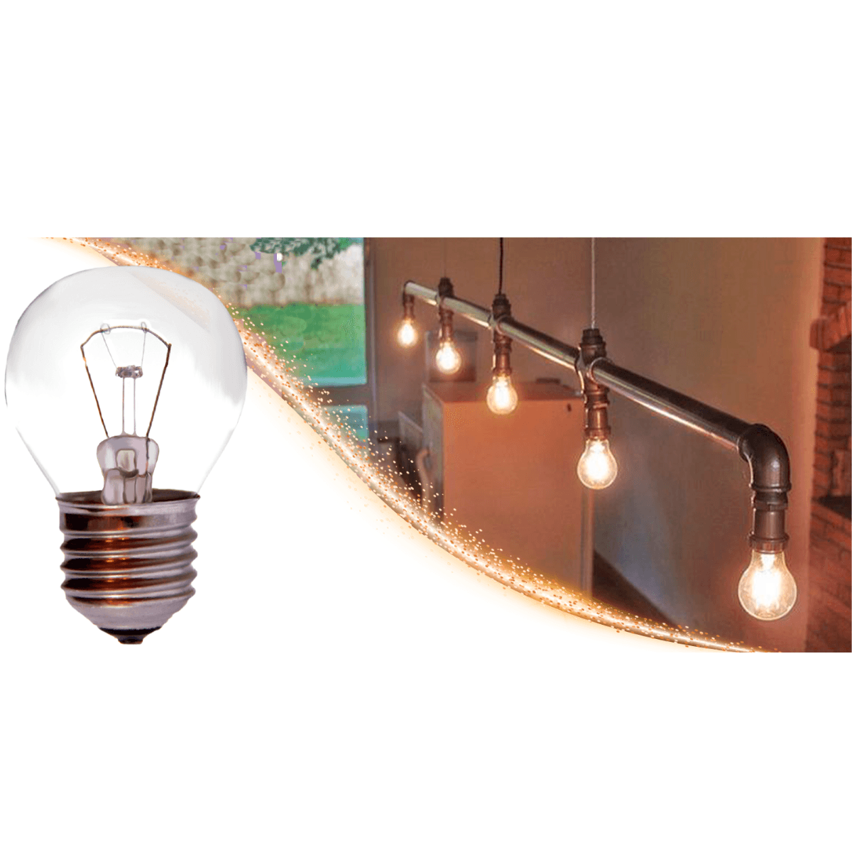 Lâmpada Bolinha Incandescente 15W 220V E27 Aljatec