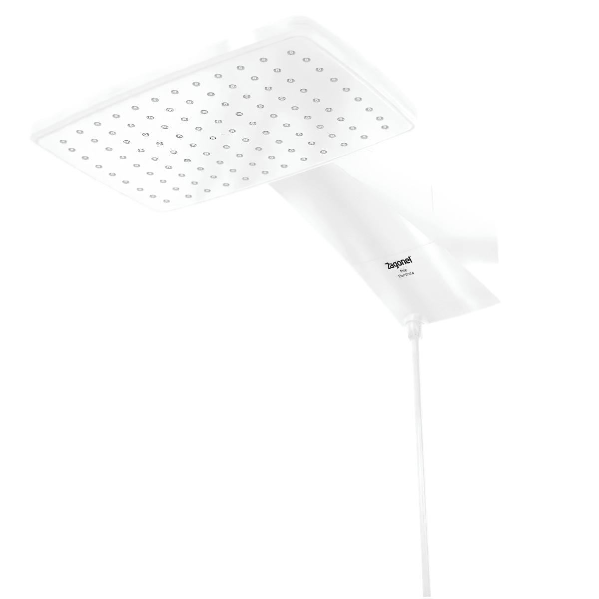 Ducha Polo Eletrônica 7700W 220V Branca Zagonel