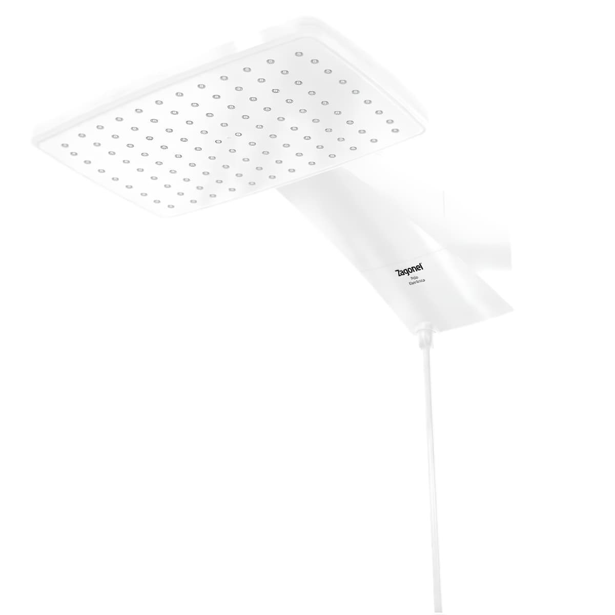 Ducha Polo Eletrônica 7700W 220V Branca Zagonel