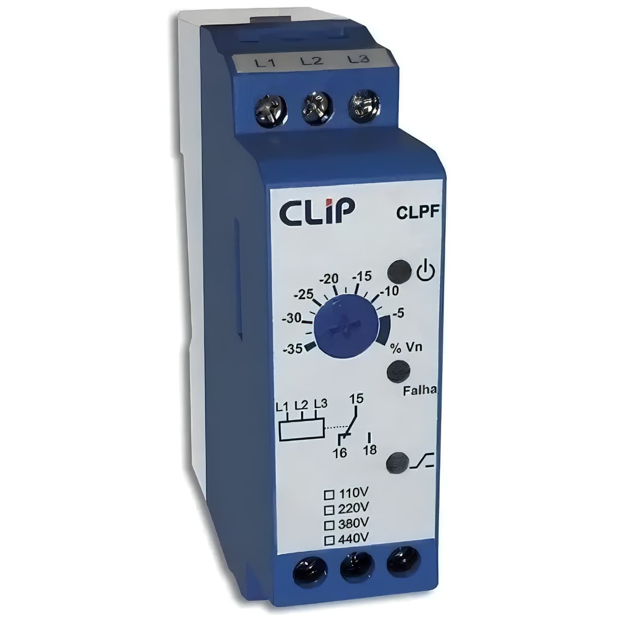 Monitor de Tensão TRIF CLPF-W 220 A 480V S/RET - Clip