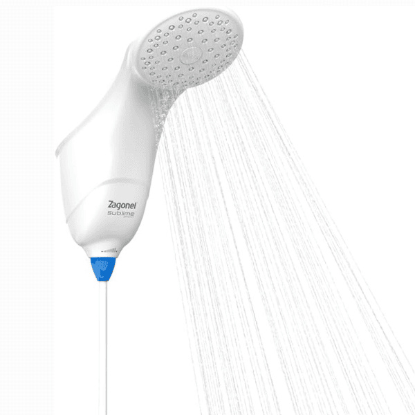 Chuveiro Ducha Sublime Eletrônica 7500W 220V Branco CX.PR – Zagonel