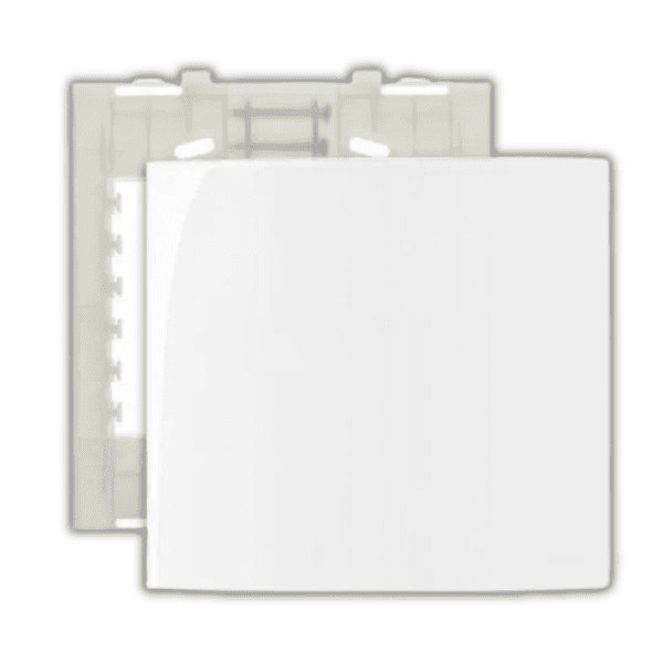 Conjunto Placa Espelho Cega 4X4 Com Suporte Sleek MarGirius