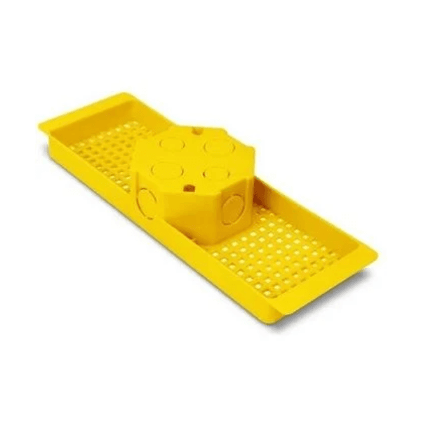 Caixa De Luz Fundo Móvel Com Suporte para Laje 25cm - Canal