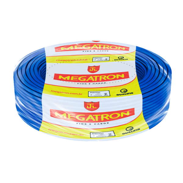 Cabo Flexível Azul 750v 1,50 Mm 100m - Megatron