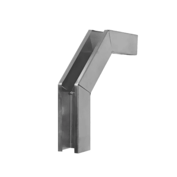 Curva Vert. Ext. 90º P/ Perfilado 38x38mm E-Pz Perfil Líder