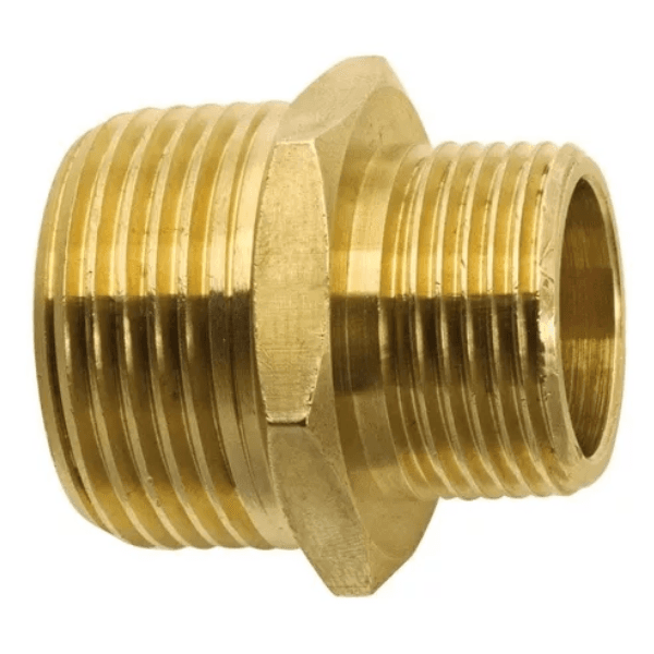 Niple Metal Amarelo 3/4"X1/2" - Garden