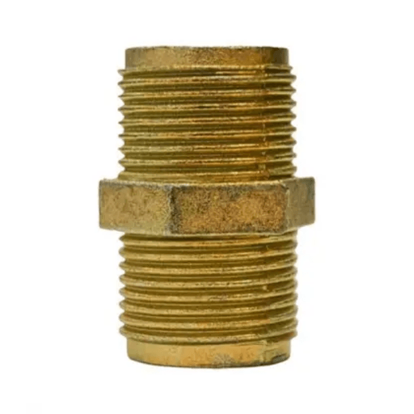 Niple Metal Amarelo 3/4"X3/4" - Garden