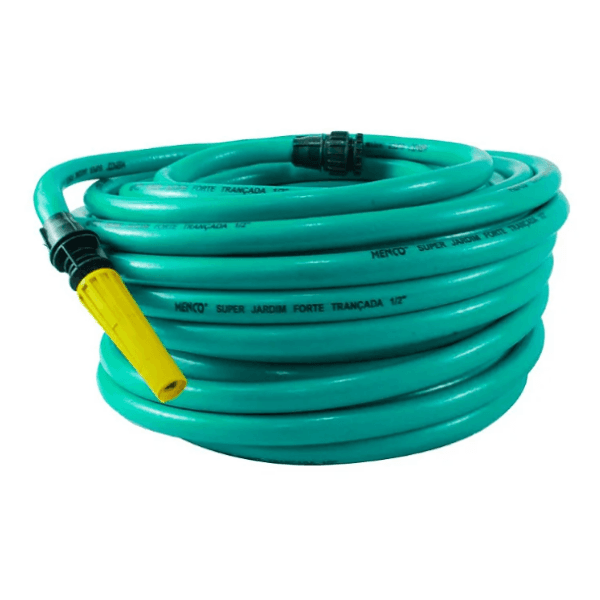 Mangueira Jardim Forte Verde 7/16"X2,0mm + Esguicho 30 Metros - Poliplast