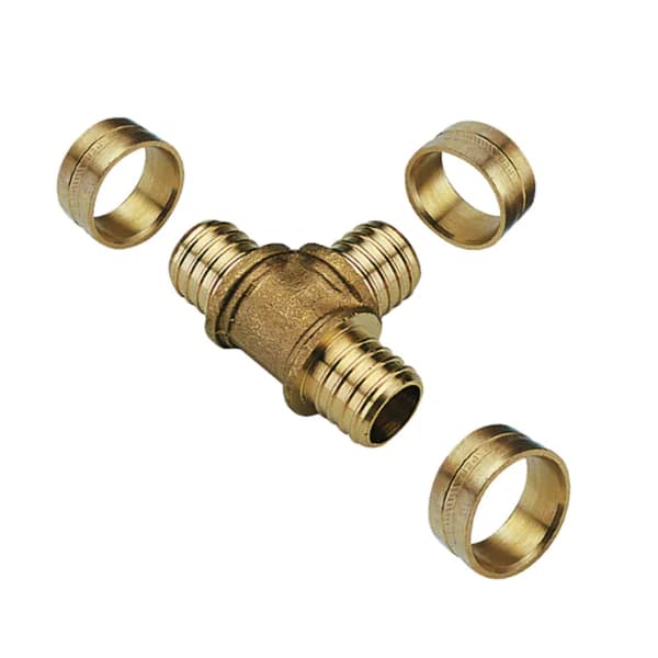 Tê Conexão Para Tubos PEX 16 x 16 x 16 mm - Astra