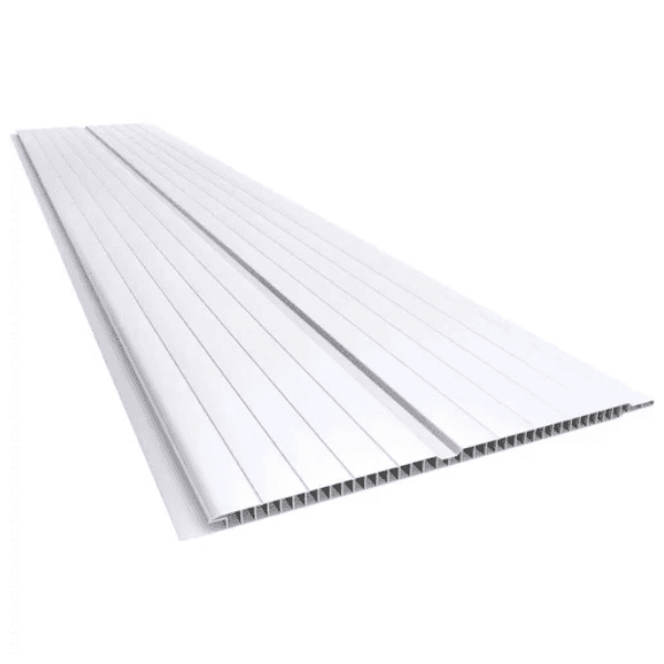 Forro PVC em Régua Frisado Branco 7mm x 20cm x 4m - Pemacon