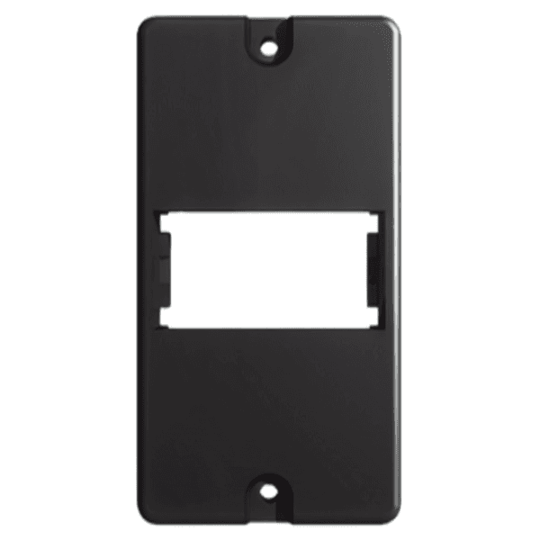 Espelho Modular Para Eletroduto PVC 1 Módulo Preto - Hidrossol
