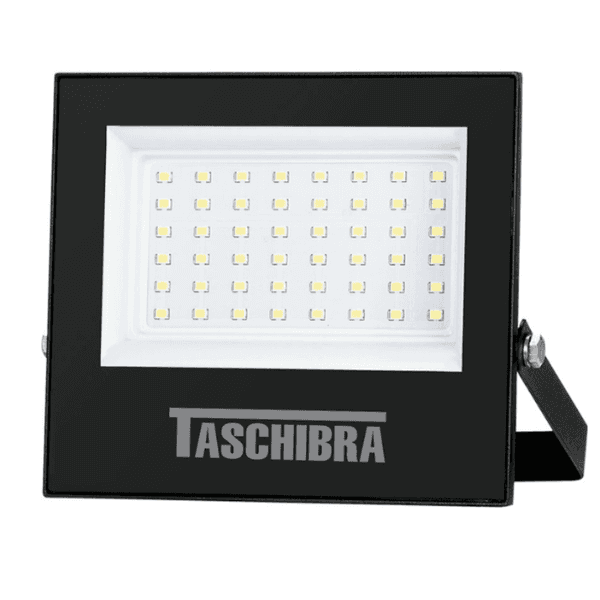 Refletor TR Led Slim 50W 6500K Preto - Taschibra
