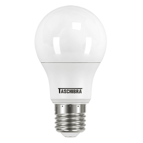 Lâmpada Led Bulbo 9W TKL 60 E27 6500K Luz Branca - TaschibraLâmpada LED Taschibra TKL 60 9W E27 6500K Luz Branca A Lâmp