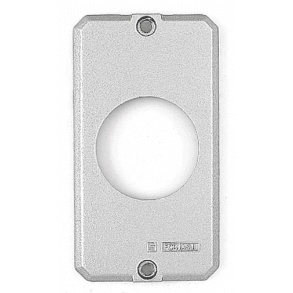 Tampa Para Condulete de 1/2" e 3/4" Com 1 Posto Redondo - Tramontina