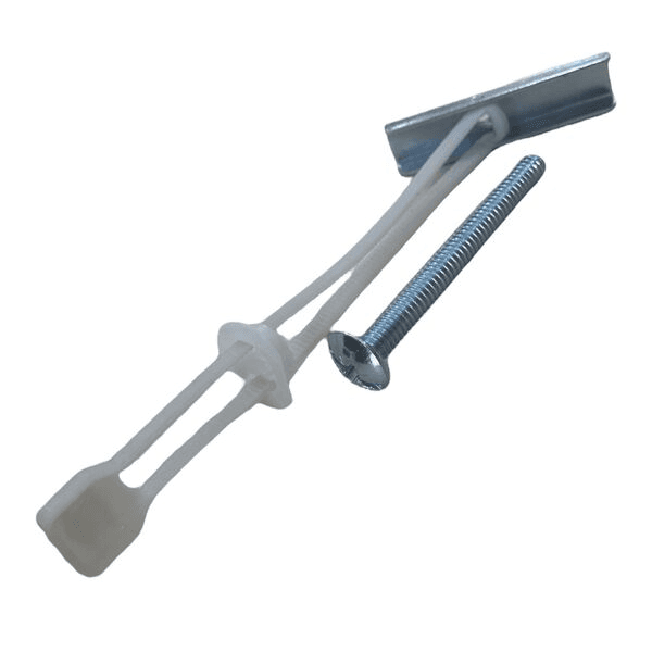 Bucha Troggler Bolt Com Parafuso 1/4" x 2.1/2" Para Drywall ou Gesso