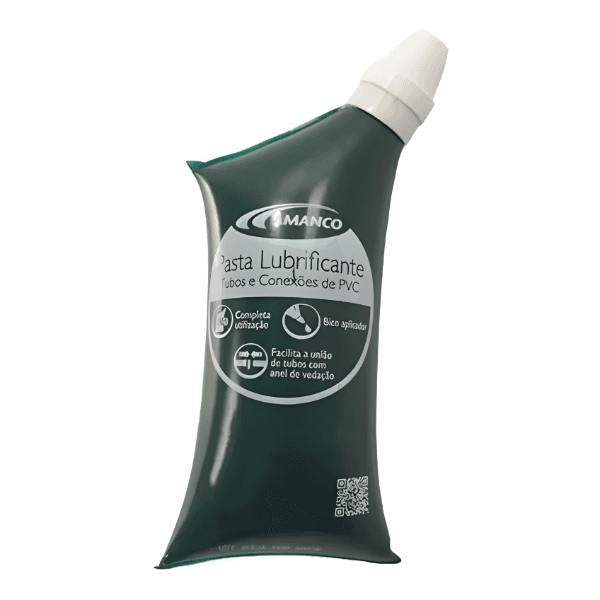 Pasta Lubrificante Para Cano PVC Com Bico Aplicador 80g - Amanco