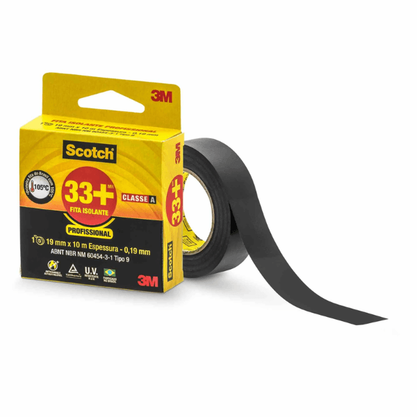 Fita Isolante 19mmx10m 33+ - 3M