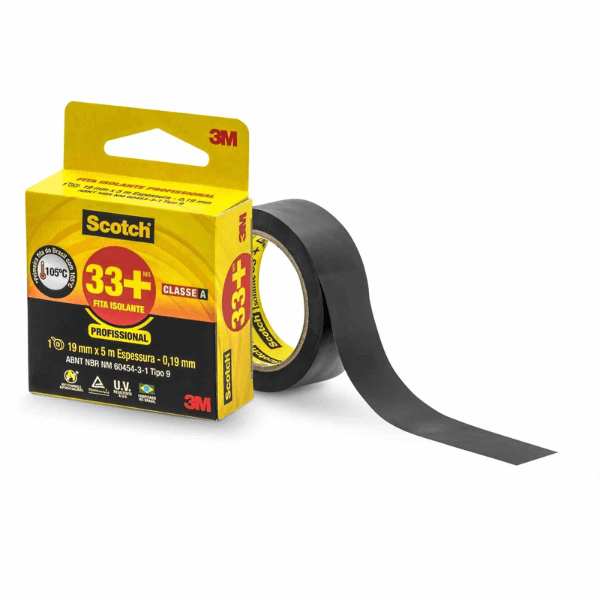 Fita Isolante 19mmx05m 33+ - 3M