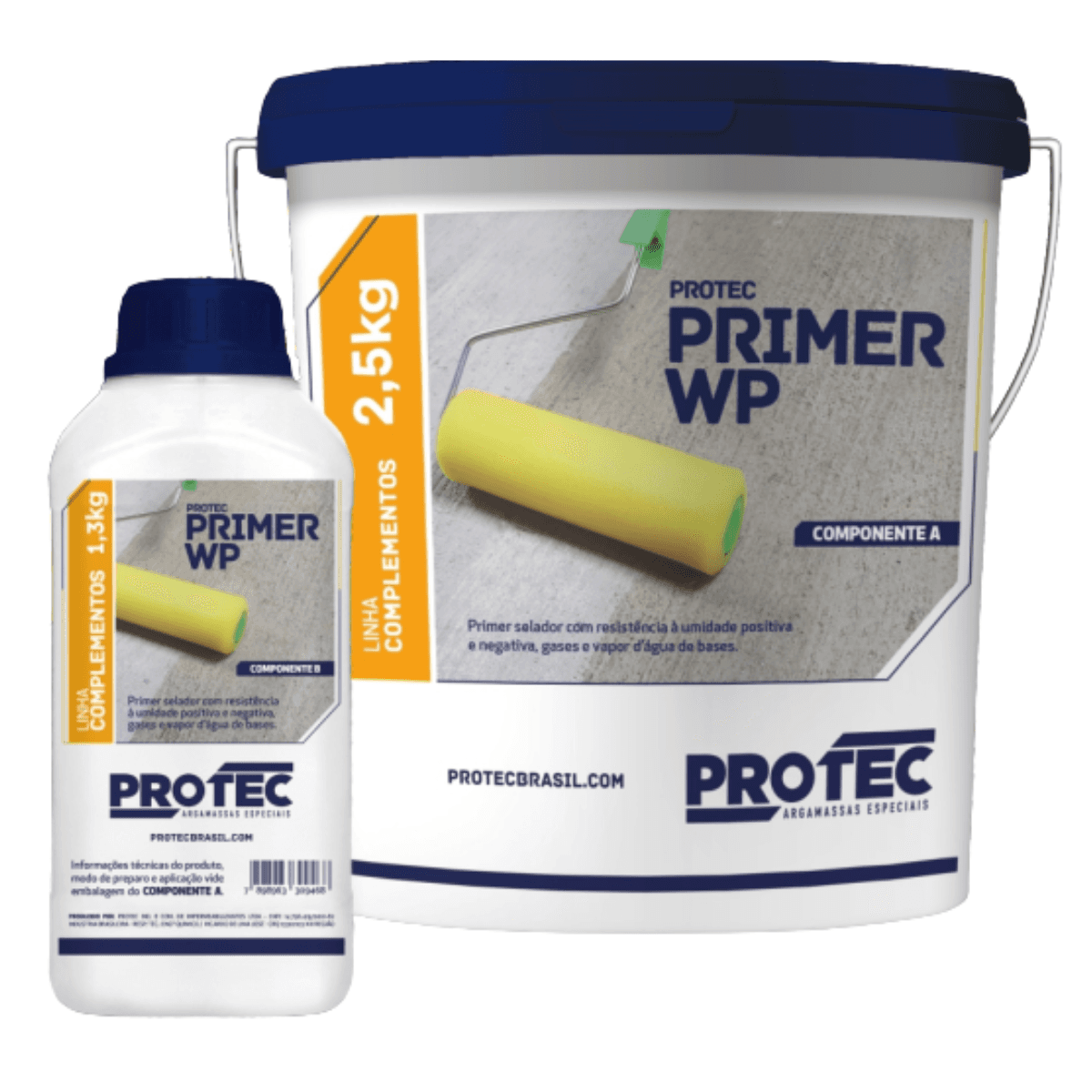 Primer Anti Umidade WP Componente A+B 3,8KG - Protec