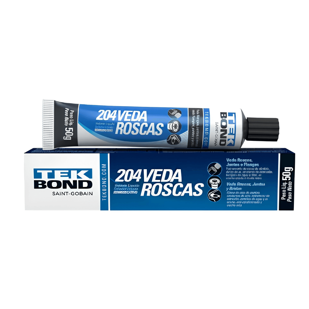 Veda Rosca Vedante Líquido 204 de 50g Resistente Agua E Óleo