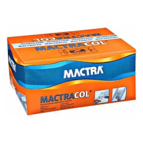 Aditivo para Chapiscos e Argamassa Mactracol Caixa 18L Com 9 Sachês Mactra