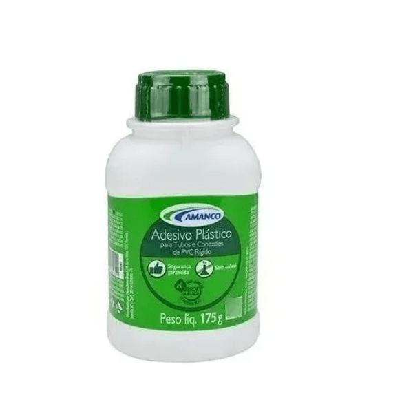 Adesivo Tubo PVC Cola Para Cano Com Pincel 175g – Amanco