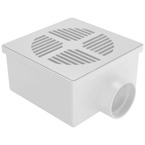 Ralo Quadrado Sifonado 100 x 52 x 40mm Fortlev