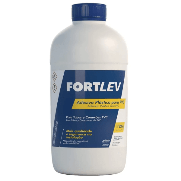 Adesivo Tubo PVC Cola Para Cano 850g – Fortlev