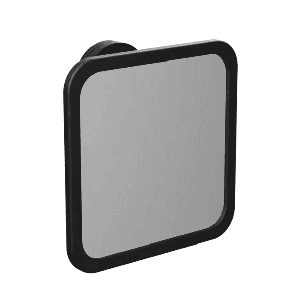 Espelho Com Adesivo Preto Fosco – Astra