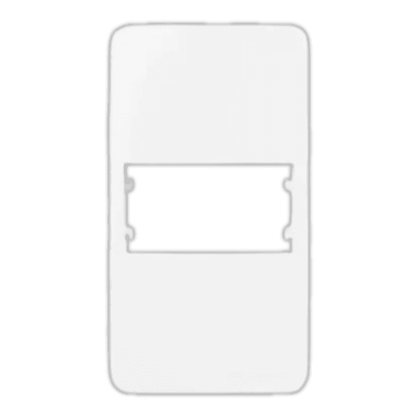 Placa Para Condulete 3/4″ E 1 Posto Horizontal Com Suporte Sleek Branco MarGirius