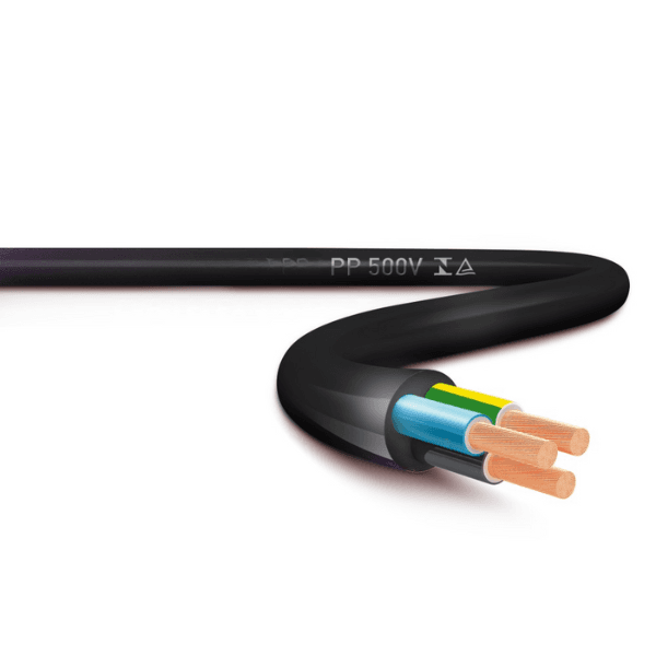 Cabo PP Flexível 3X2,5mm Preto Otflex