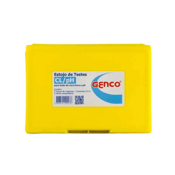 Estojo De Análises Para Piscina CL/PH (Cloro E Ph) – Genco
