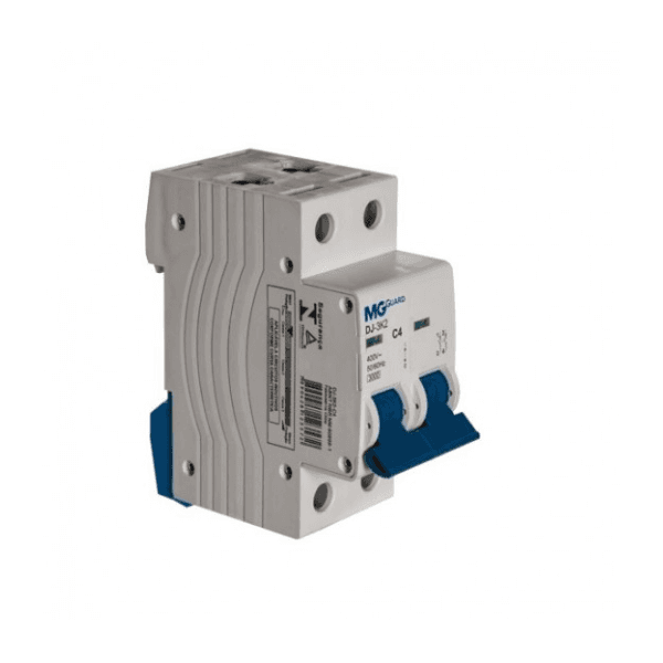 Disjuntor C50 Bipolar 50A – Res.SF DJ-4,5K2 – Margirius
