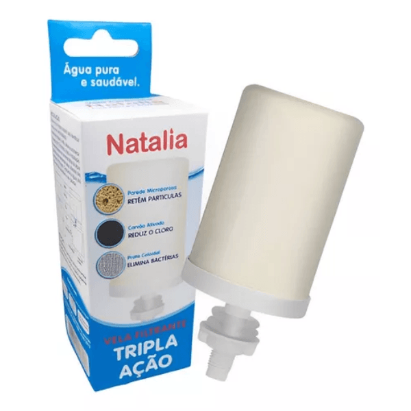 Vela Tripla Ação Para Filtro Natalia