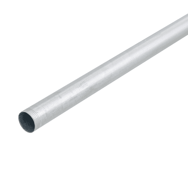 Eletroduto Rígido 1/2″ Aço Zincado Leve 3 metros Perfil Lider